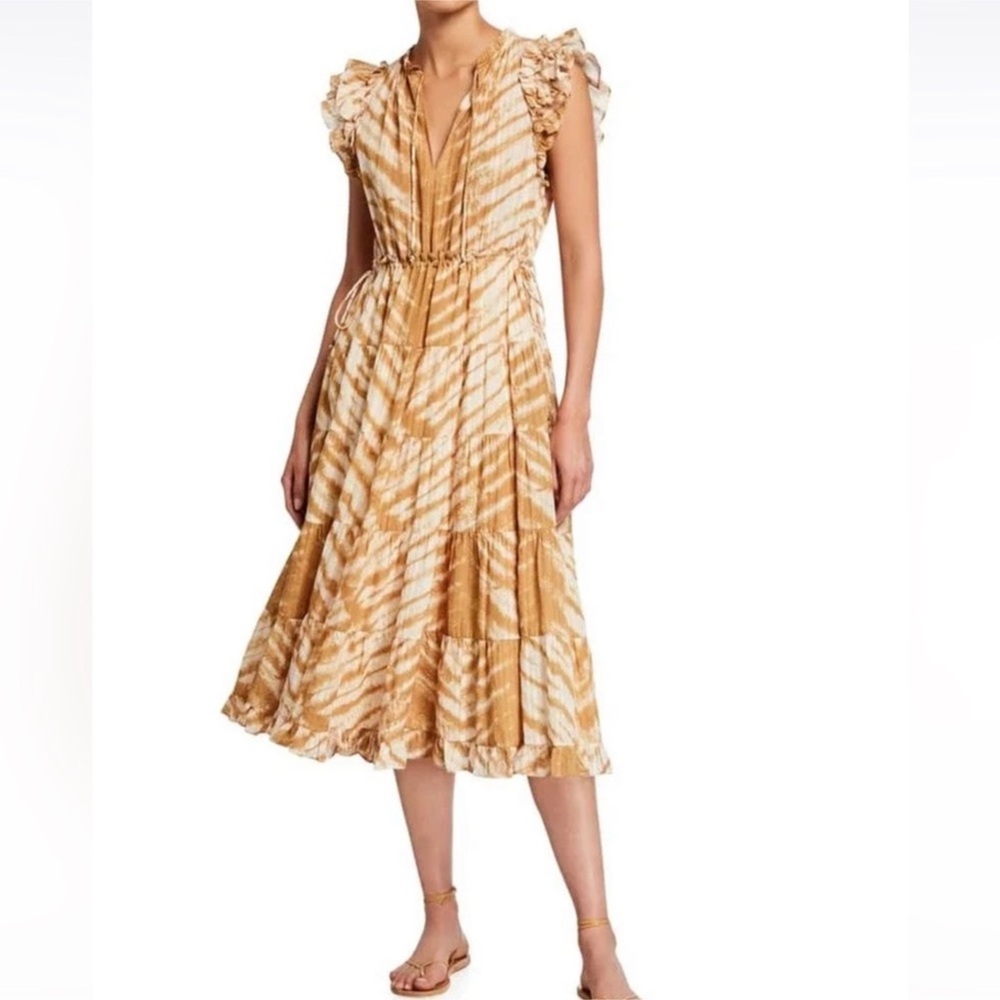 ULLA JOHNSON Pilar Midi Dress Sz 6